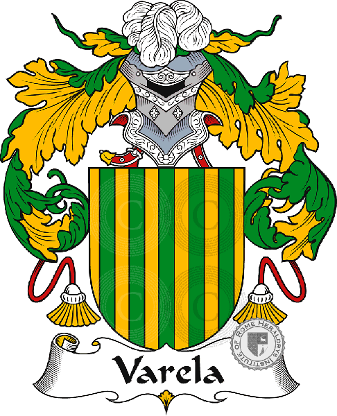 Coat of arms of family Varela