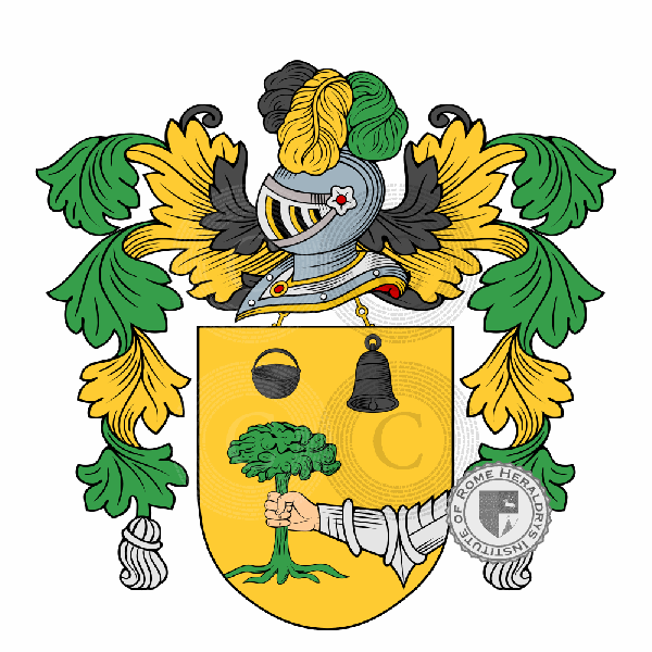 Coat of arms of family Vicente
