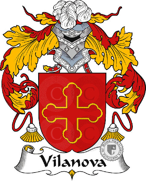 Coat of arms of family Vilanova