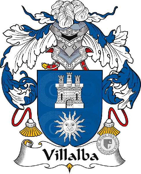 Escudo de la familia Villalba