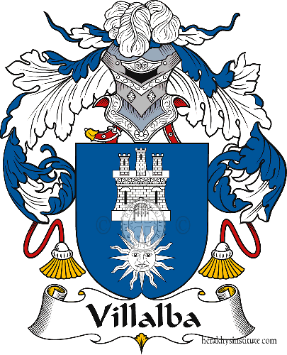 Coat of arms of family Villalba