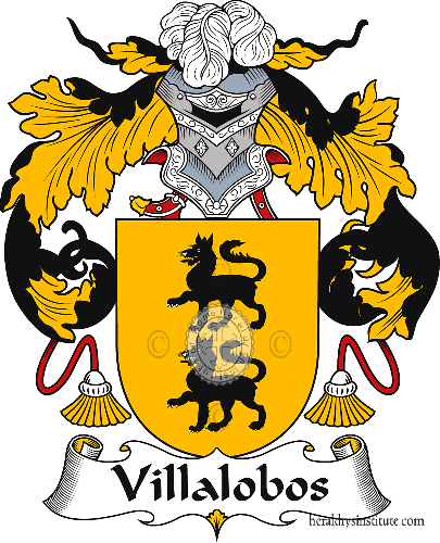 Escudo de la familia Villalobos