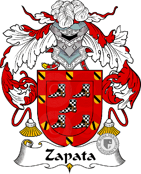 Coat of arms of family Zapata