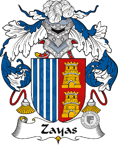 Coat of arms of family Zayas