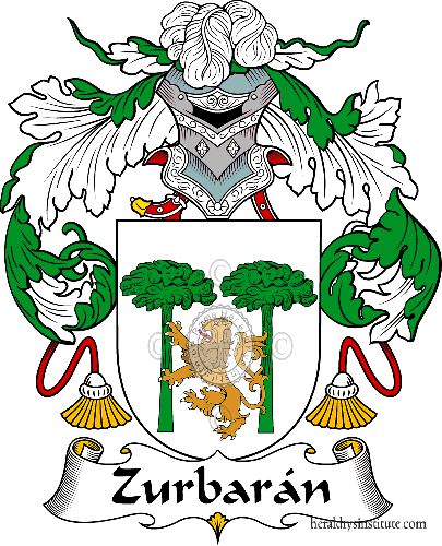Wappen der Familie Zurbarán