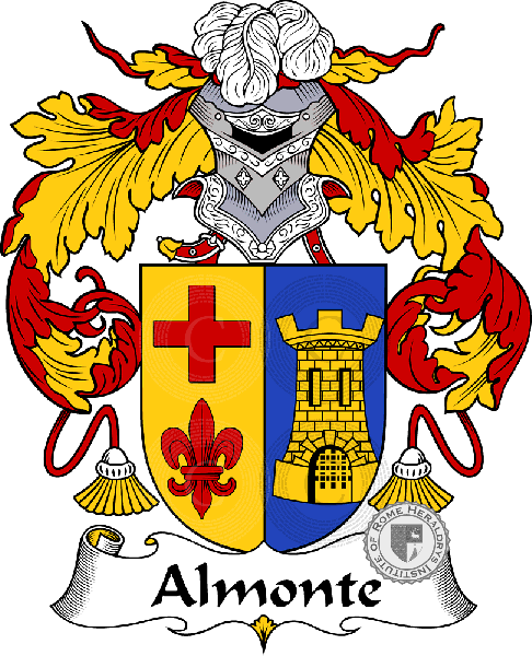 Coat of arms of family Almonte