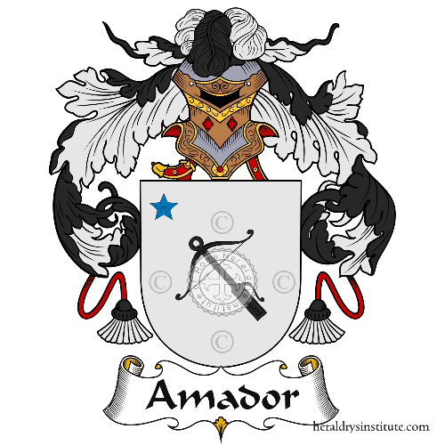 Coat of arms of family Amador, Amado