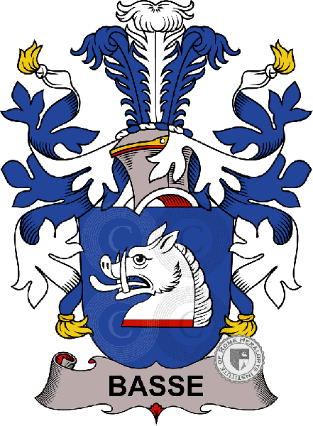 Coat of arms of family Basse