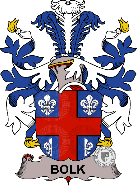 Coat of arms of family Bolk