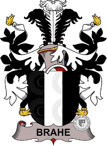 Escudo de la familia Brahe