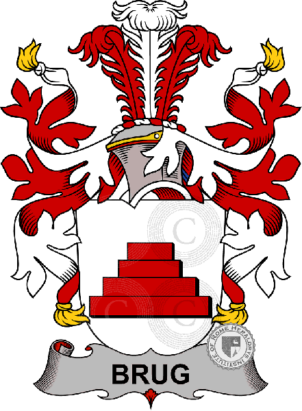 Coat of arms of family Brug