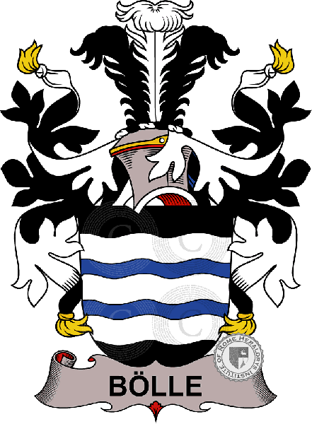 Coat of arms of family Bölle