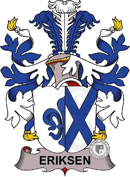Coat of arms of family Eriksen