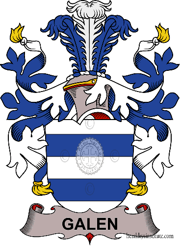 Coat of arms of family Galen   ref: 37835