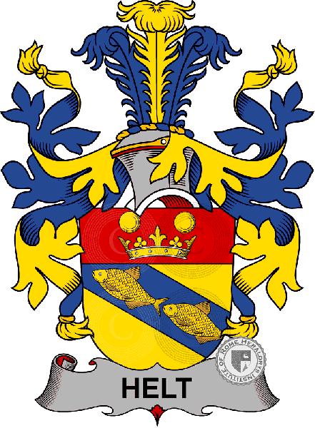 Escudo de la familia Helt   ref: 37859