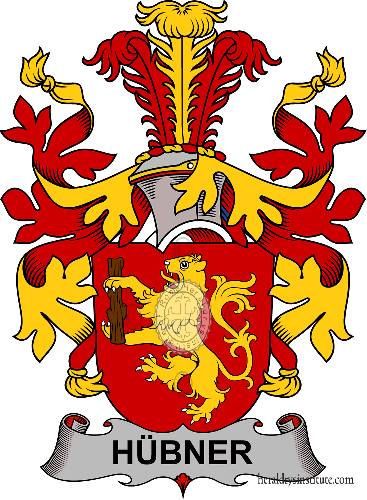 Escudo de la familia Hübner   ref: 37876
