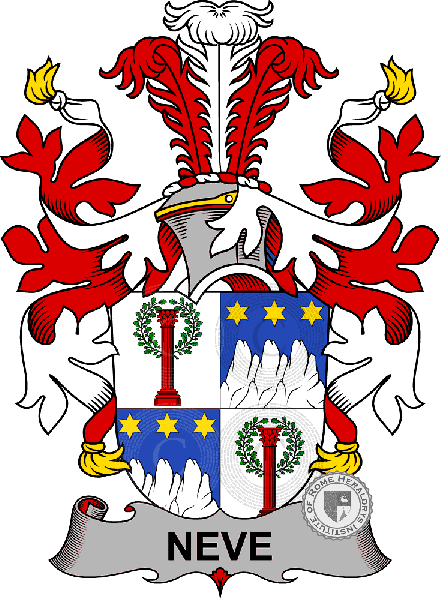 Coat of arms of family Neve