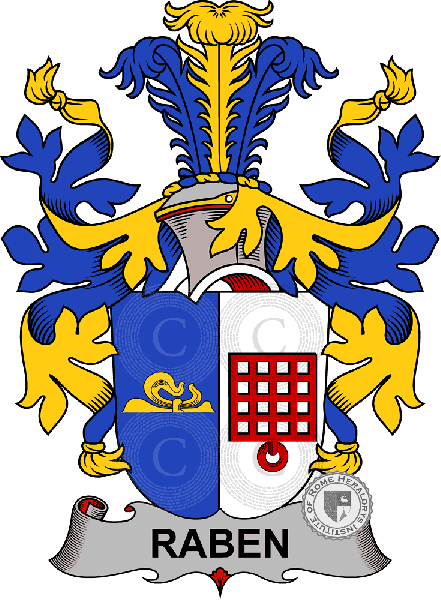 Coat of arms of family Raben