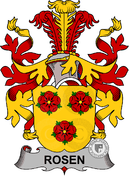 Wappen der Familie Rosen