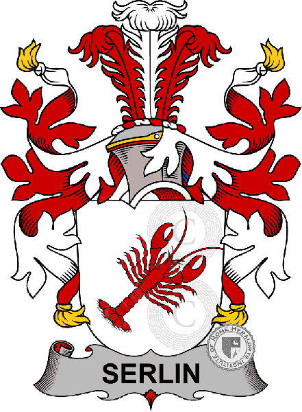 Coat of arms of family Serlin