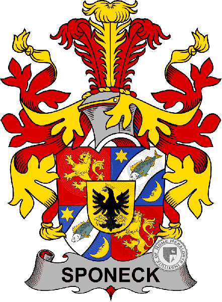 Coat of arms of family Sponeck