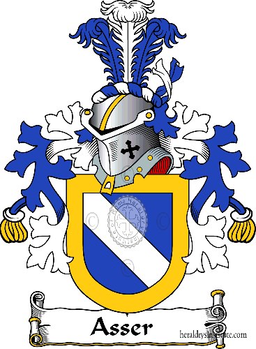 Wappen der Familie Asser