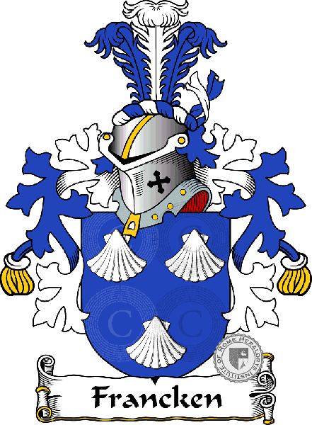 Wappen der Familie Francken   ref: 38235