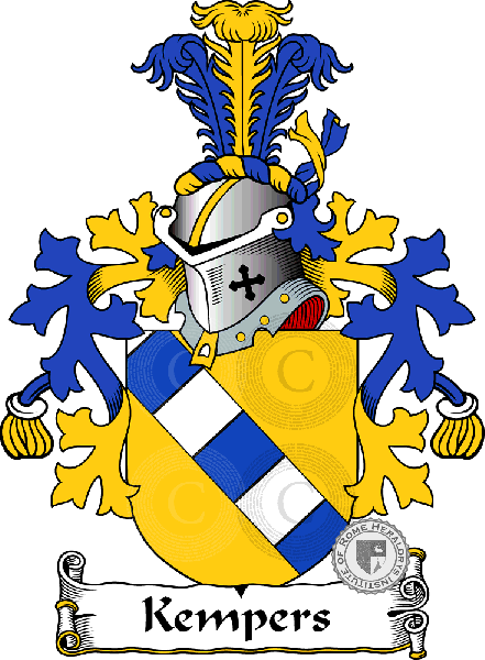 Coat of arms of family Kempers