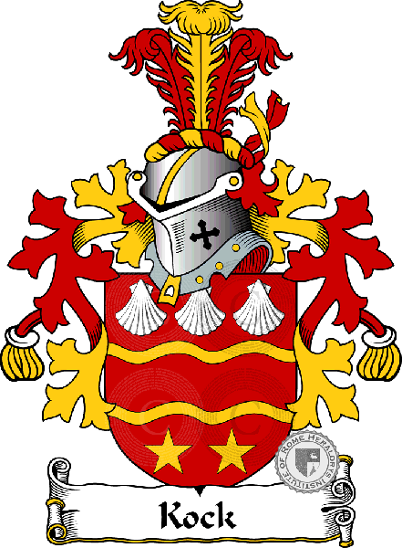 Coat of arms of family Kock
