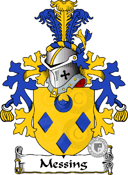 Coat of arms of family Messing
