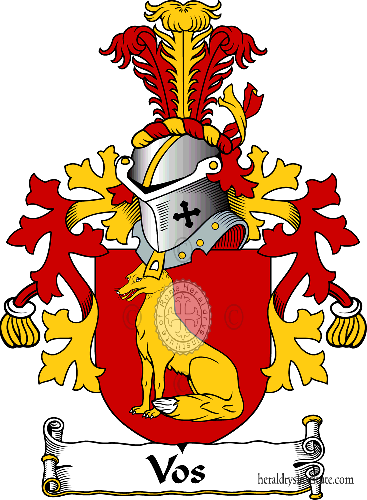 Coat of arms of family Vos