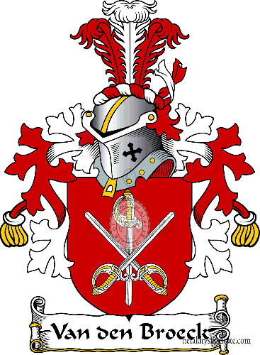 Coat of arms of family Van den Broeck