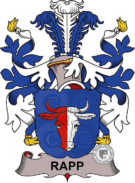 Coat of arms of family Rapp