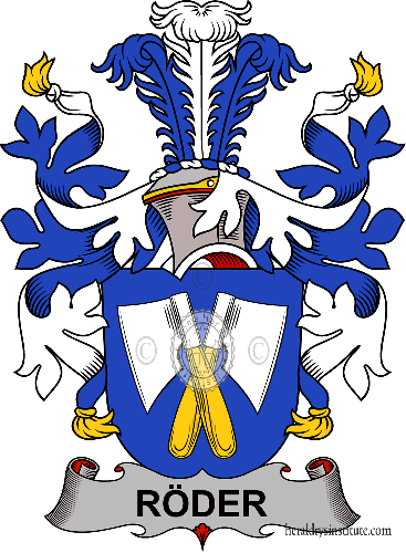 Coat of arms of family Röder
