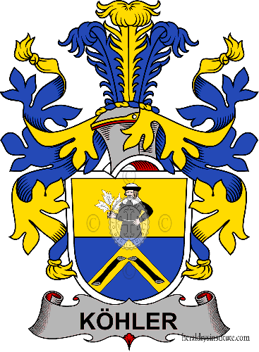 Escudo de la familia Köhler   ref: 38787