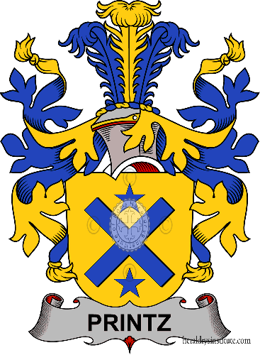 Wappen der Familie Printz   ref: 38827