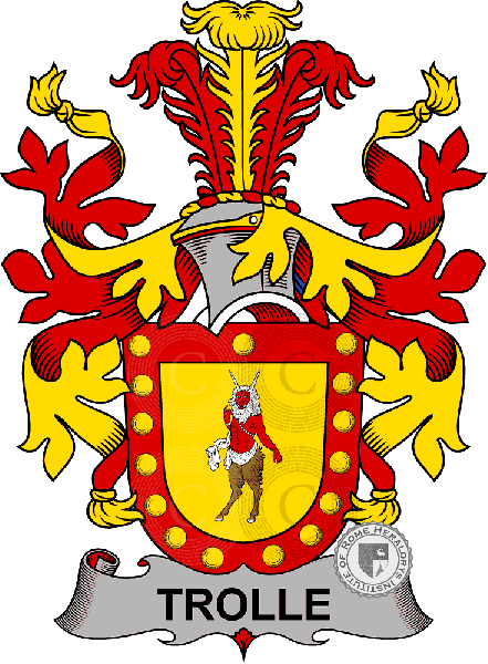Coat of arms of family Trolle