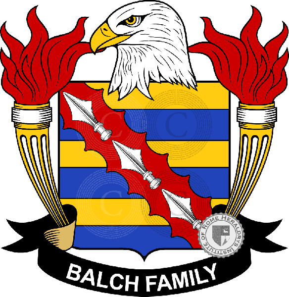 Coat of arms of family Balch