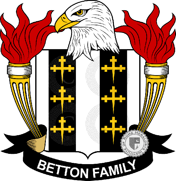 Brasão da família Betton