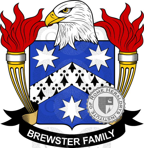 Escudo de la familia Brewster
