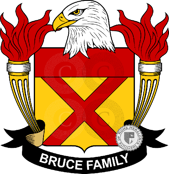 Brasão da família Bruce