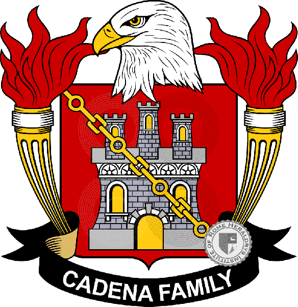Brasão da família Cadena