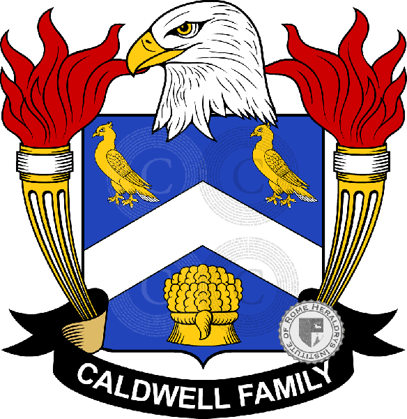 Stemma della famiglia Caldwell