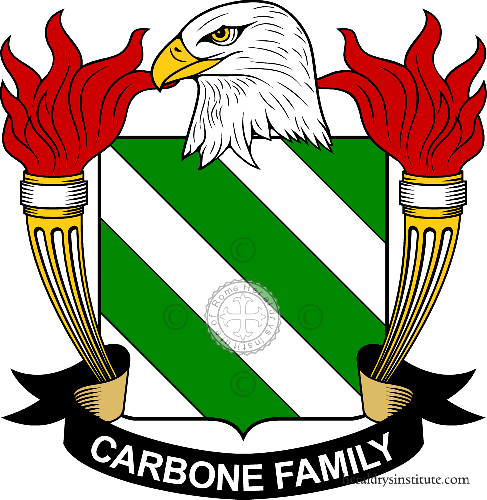 Coat of arms of family Carbone