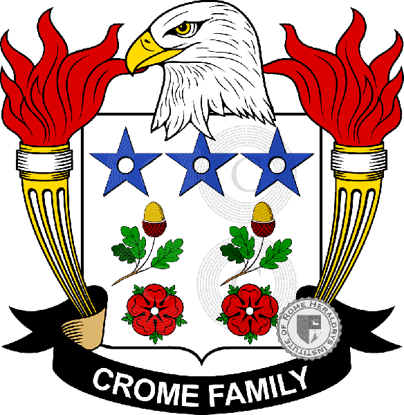 Coat of arms of family Crome