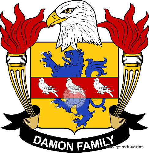 Brasão da família Damon