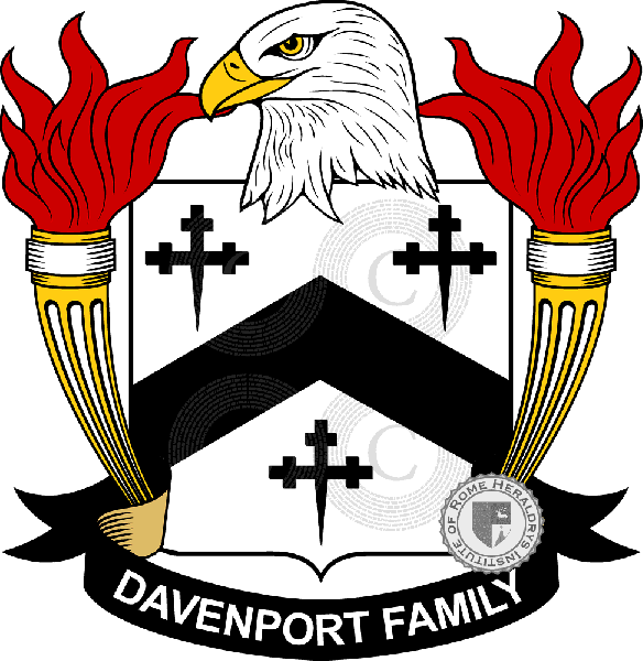 Coat of arms of family Davenport
