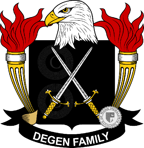 Coat of arms of family Degen