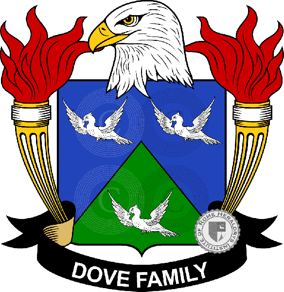 Brasão da família Dove