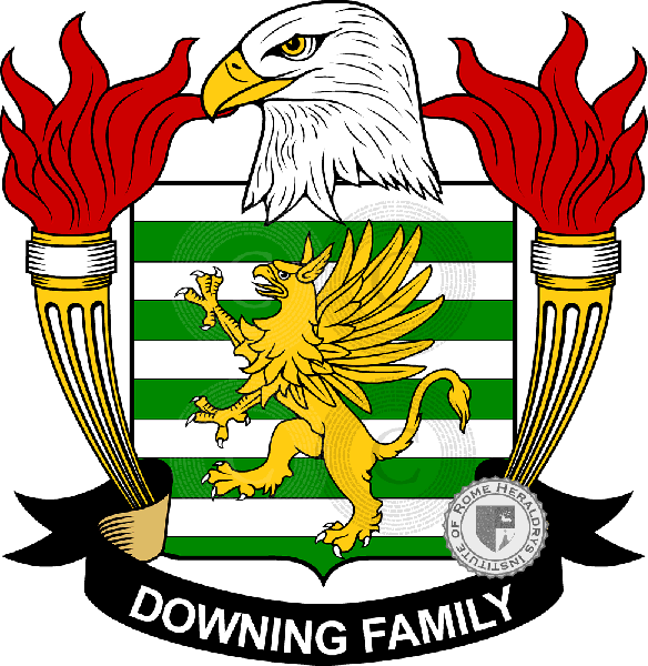 Coat of arms of family Downing